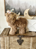 Highland Cow Standing Plush