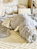 Large Elephant Rug for Safari Nursery
