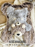 Brown Bear Lovey Security Blanket