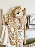 Lion Lovey Safari Baby Blanket