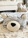 Large Bear Rug for Adventure Nursery